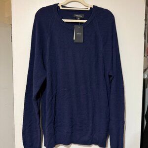 🏷 *NWT* ✨ Nordstrom Navy Textured Crewneck Sweater ✨